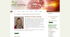 Desktop Screenshot of edenlearning.com
