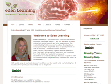 Tablet Screenshot of edenlearning.com